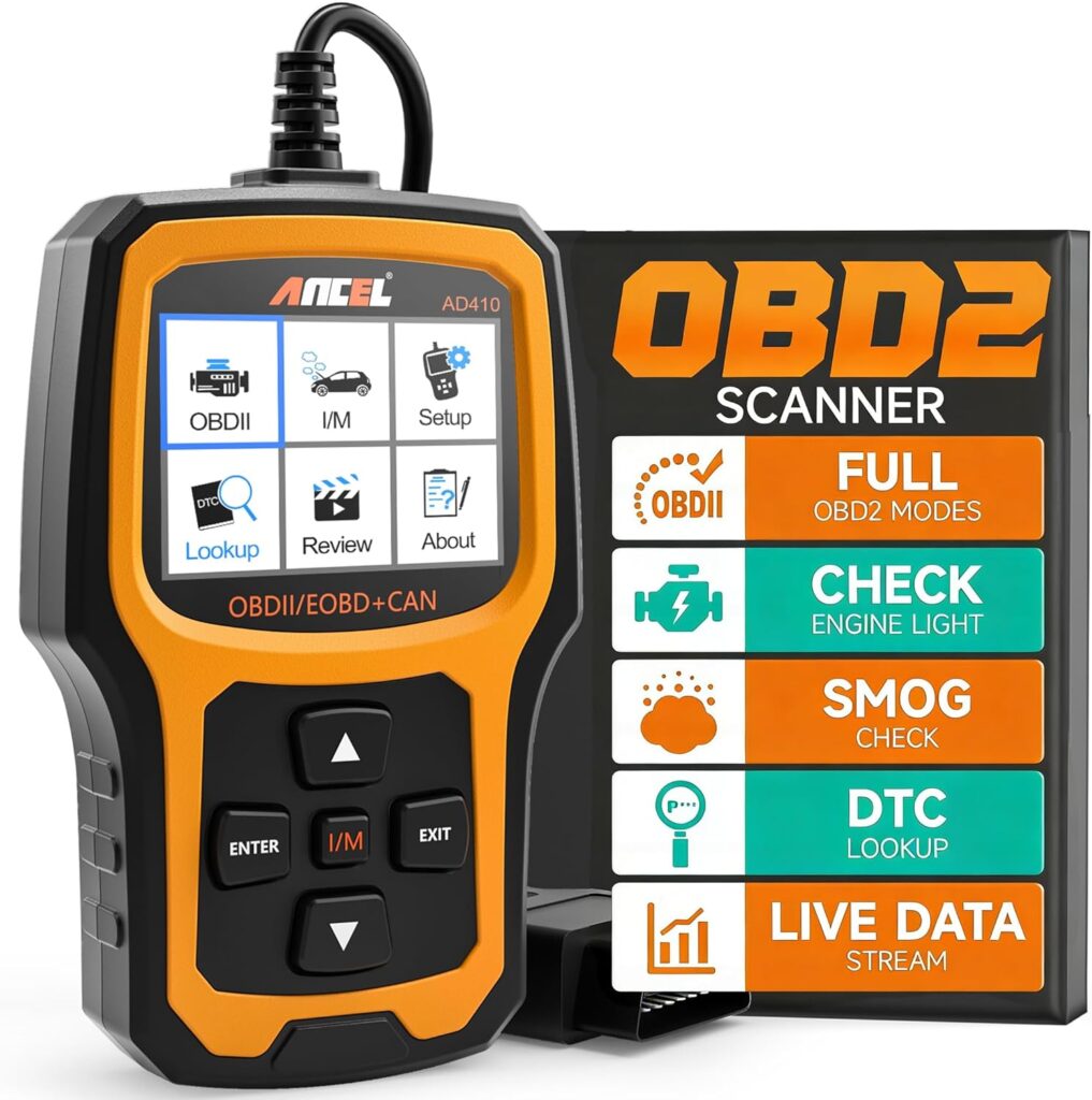 ANCEL AD410 OBD2 Scanner for DIY Car Repair